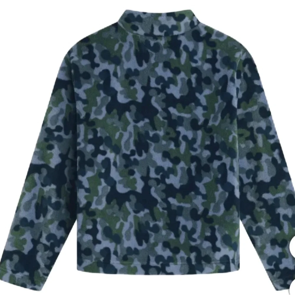 NWT Eddie Bauer Kids Navy and Light Blue Raincoat 3-in-1 Lightweight Jacket